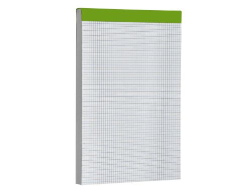 Bloco de apontamentos liderpapel quad 4 mm 80 folhas 60 g/m2perfurado sem capa , Liderpapel , 70018 , 8423473564329